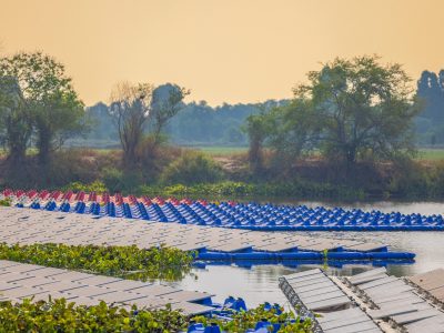 centrales photovoltaïque flottantes